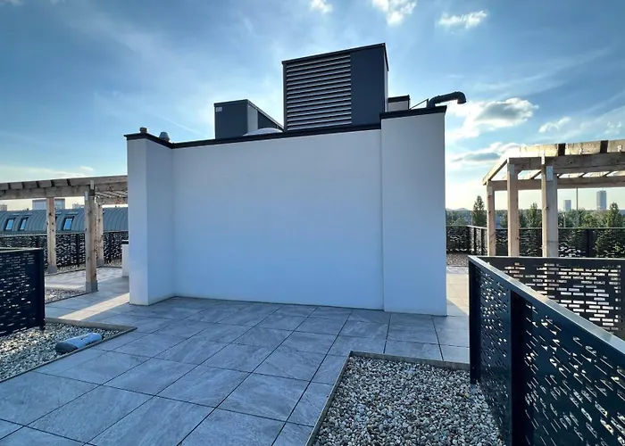 Moderne Og Inklusive Dachterrasse דירה *